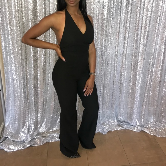 classy black jumpsuit